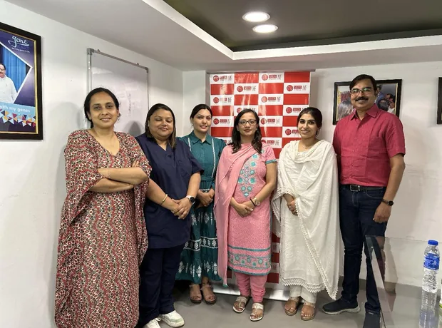 Dr. Kriti Tiwari at an academic conference